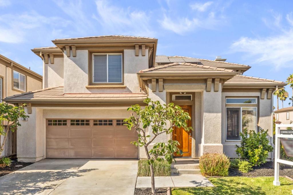 Welcome to 5939 Pala Mesa Drive in the desirable Palmia community. This 4-bedroom, 2.5-bath home offers approximately 2,451 square feet of well-designed living space. The open layout includes a welcoming living room, formal dining area, and a cozy family room with a gas fireplace. Brazil-engineered hardwood flooring adds warmth throughout. The kitchen features a gas cooktop, oven, microwave, and breakfast barperfect for everyday meals and casual gatherings. Upstairs, the spacious primary suite provides a private retreat with a walk-in closet and spa-like bath with dual sinks, soaking tub, and separate shower. Additional highlights include a laundry room, central air conditioning, a two-car attached garage, and a backyard ideal for outdoor dining and play. Residents of Palmia also enjoy access to a community pool. Conveniently located near schools, shopping, dining, parks, and commuter routes, this home is move-in ready. Dont miss the opportunity to make this exceptional property your new home.