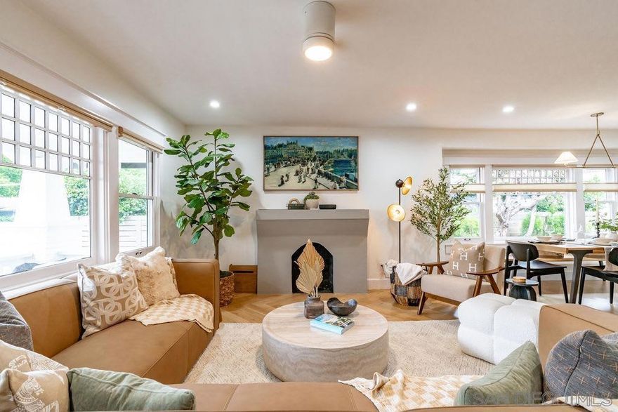 Furnished Quaint Studio in Charming Marston Hills Discover this recently renovated studio tucked in the vibrant Marston Hills/Hillcrest neighborhood, offering a stylish blend of modern finishes and cozy charm. Perfectly designed for comfort and convenience, this furnished unit provides a private retreat in one of San Diego’s most desirable locations. The open layout features a queen bed with luxe linens, a comfortable living area with plush seating, and a flatscreen TV for relaxing nights in. A thoughtfully designed kitchen boasts stainless steel appliances and ample storage, ideal for preparing meals at home. The updated bathroom includes a tiled shower and elegant finishes, creating a spa-like escape. Stay cool year-round with a mini-split A/C system. Additional highlights include one designated on-site parking space and a peaceful setting, all while being just moments from Hillcrest’s eclectic dining, shopping, and entertainment, plus Balboa Park and downtown San Diego. Whether for a short-term furnished rental or an extended stay, this studio combines urban convenience with cozy sophistication. Sleeping Accommodations (Max 2 Guests): Studio: 1 Queen Bed