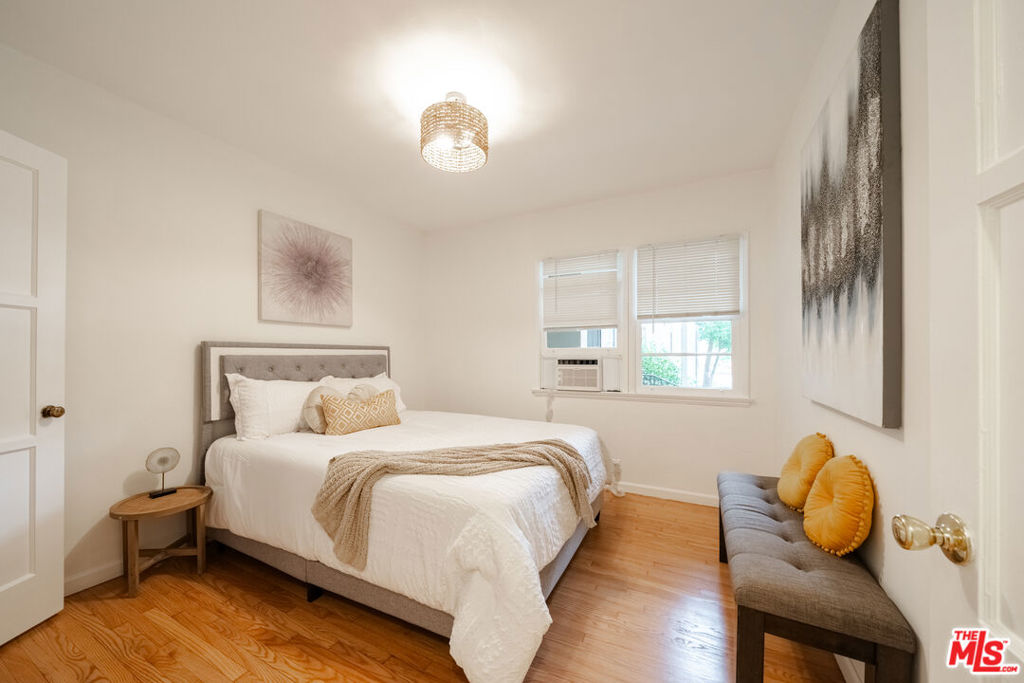 **Apply before October to receive your FIRST MONTH OF RENT FREE limited-time offer**Rare Find in Historic Glendale Won't Last!** Charming 1 bed/1 bath units available choose from a first-floor or second-floor corner unit that provides more natural light in a 1920s Art Deco gem. Enjoy a peaceful, garden-style courtyard setting. Each renovated unit features hardwood floors, an eat-in kitchen, and A/C in both the bedroom and living room, plus an electric wall heater in the living room. Convenient shared laundry on-site (2 washers + 2 dryers) housed in a separate laundry building, professionally deep cleaned monthly. Each unit includes 1 assigned parking space, with ample street parking available.