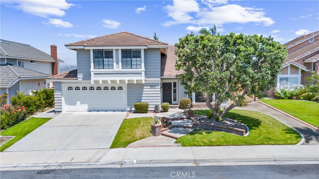 Welcome to your vacation Style Home located in a beautiful neighborhood setting of Laguna Niguel. This 4 Bedroom 2 1/2 Bath sits up high on the hill with calming breezes and panoramic views of the majestic Saddleback Mountains and Valley. Private Cul-de-sac street.
It's all about the yard here. This private yard features a sparking pool to cool yourself during those lazy summer days, or an evening dip in the Spa to relax and take in the City lights and dramatic Moon sights. A large built-in Fireplace adds warmth and a special gathering area in the yard. A spacious solid covered Patio area for entertaining- a great spot for alfresco dining, or sitting and enjoying those "Games" with friends and family outside. A good sized grass area for the kids and Pets to play! oh yes... two shuffleboard courts.
The home boasts 4 Bedrooms upstairs, the main suite is connected to an oversized deck with fantastic views.
Downstairs: features mostly vinyl wood floors, a spacious living room and formal dining area. A half-bath and a laundry room with washer and dryer included. The Family room off the kitchen features a fireplace and has access to the outdoor living space. The Culinary kitchen is remodeled with white cabinetry, quartz counters, a center Island with a sit-up area. Stainless appliances with "chef style" KitchenAid Gas Range /Oven and the Refrigerator is included.
Just 5 minutes to Shopping Centers and Restaurants. Costco. Fwy / Toll rd. close. 10 minutes to the Harbor and Beach!