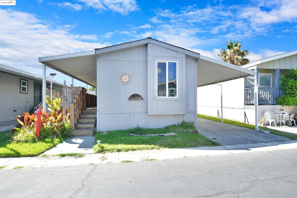 Cute and cozy 2-bedroom, 2-bath mobile home located in The Willows Family Park, just minutes from the Delta. This home features fresh interior paint, a skylight, and an additional bathroom in the primary suite (permits unknown). The backyard offers space for entertaining, a gardener’s touch, or a play area. Enjoy the 2x6 deck with added lighting and a 5x7 storage shed for extra storage convenience. Appliances are included. Perfect for someone looking to downsize or a first-time buyer ready to step into homeownership. Fireplaces: NO