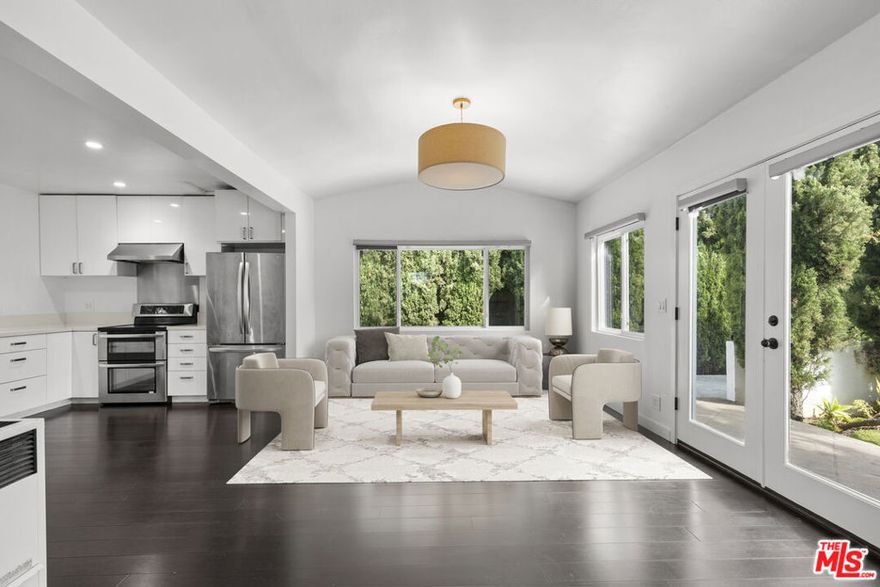 Nestled on a quiet, tree lined cul-de-sac in beautiful Santa Monica, this rare offering presents an exceptional opportunity to acquire a fully vacant detached triplex in one of the Westside's most desirable cities. Just moments from local parks, acclaimed restaurants, boutique shops, hospitals, public transit and Santa Monica College, the location offers both tranquility and convenience.The property features three thoughtfully designed, fully upgraded detached units, blending comfort and functionality throughout. With one two-bedroom, one-bathroom unit, along with two one-bedroom, one-bathroom units providing a versatile and appealing unit mix that suits a variety of living arrangements. In addition to the well-appointed interiors, the property includes a mix of private and shared yard space, offering inviting outdoor areas for relaxing, entertaining, or gardening some great valuable features in today's market. Two of the units are equipped with in-unit laundry, with two parking spaces and ample street parking.With a total of four bedrooms and three bathrooms across all units, this detached triplex offers a flexible and appealing layout, ideal as a high-performing income property, a redevelopment opportunity, or a multi-generational living solution. Located just blocks from Santa Monica College and less than two miles from the beach, this prime setting further enhances its long-term value and strong rental potential.All three units will be delivered vacant, allowing for immediate top market rentals, customization, or redevelopment based on your vision.Don't miss this rare chance to own a vacant, detached triplex in one of Los Angeles' most iconic beachside communities, whether you're an investor, developer, or owner-user, the possibilities here are truly exceptional. Call to schedule showing. Prospective buyers are encouraged to conduct their own due diligence and confirm all details with the City of Santa Monica.