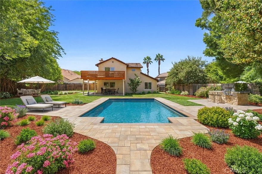 Searching for a rare, oversized cul-de-sac lot with RV parking and endless backyard potential? This property is your launchpad to building the pool, outdoor oasis, and entertainment space you’ve been dreaming of – This beautifully updated 3-bed, 2.5-bath home blends modern style with versatile living. Enjoy brand-new LVP flooring, a refreshed kitchen with sleek quartz counters, a cozy family room with fireplace and built-ins, plus a formal living/dining setup ideal for entertaining. The standout primary suite features a SECRET BONUS ROOM hidden behind a swing-open bookcase—perfect for a nursery, office, studio, or reading retreat. Step outside to a stunning new deck and relax in your own private escape. With upgraded finishes and true move-in readiness, this home is a must-see. Schedule your private tour today!