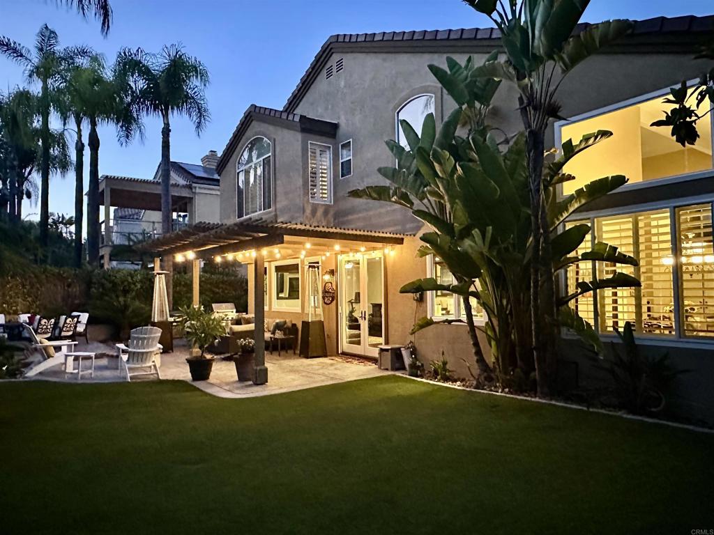WOW - TURN-KEY BEAUTY! PAID SOLAR - OVER $500,000 IN UPGRADES - ORIGINAL OWNER - GREAT NEIGHBORHOOD - LOW HOA - NO MELLO-ROOS - 3 CAR GARAGE WITH CUSTOM STORAGE - NEW AC/FAU - DRAMATIC VAULTED CEILINGS - DOUBLE-DOOR ENTRY GLEAMING ENGINEERED FLOORING UPSTAIRS AND DOWNSTAIRS - BEAUTIFUL UPGRADED STAIRCASE WROUGHT IRON ACCENTS - GORGEOUS CUSTOM FIREPLACE AND MANTLE - PLANTATION SHUTTERS - CROWN MOLDING - LOVELY FORMAL DINING AREA - GOURMET KITCHEN - BEAUTIFUL CABINETRY - GLASS ACCENTED DOORS - MARBLE COUNTERTOPS - LARGE CENTER ISLAND - DOWNSTAIRS BEDROOM AND FULL BATH - BEAUTIFUL FRENCH DOORS - CURRENTLY USED AS AN OFFICE - OFFICE FURNITURE WILL CONVEY AT THE RIGHT PRICE - MANY WINDOWS REPLACED - UPSTAIRS FEATURES 3 BEDROOMS 2 BATHS - HUGE MASTER WITH WALK-IN AND CUSTOM ORGANIZERS - BEAUTIFUL VANITIES IN ALL BATHS - CUSTOM TILE - TRAVERTINE FLOORING - NEW LIGHTS AND MIRRORS - BACKYARD IS VERY PRIVATE - SUPER COVERED - PATIO - FIRE RING - STAMPED CONCRETE - GARDEN ON THE SIDE YARD - ENJOY EASTLAKE GREENS AMENITIES -TENNIS - PICKLE BALL - DOLPHIN BEACH - POOLS/SPA