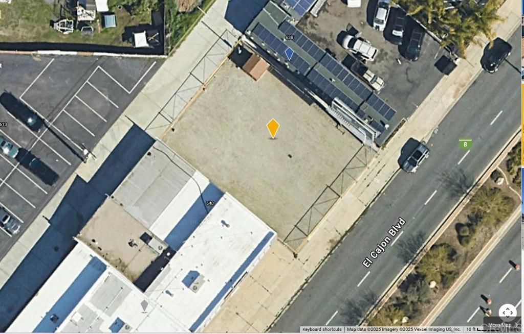 Prime Commercial Land for Lease – 640 El Cajon Blvd, El Cajon, CA. Unlock the potential of this high-visibility, commercially zoned vacant parcel located on one of El Cajon’s most traveled corridors. Featuring exceptional frontage along El Cajon Boulevard, this property is ideal for businesses seeking maximum exposure and accessibility. Key Features: Zoning: General Commercial – for retail, office, & auto parts (verify with City of El Cajon). High-traffic area near major intersections, surrounded by established businesses and residential neighborhoods. Easy access to I-8 freeway, public transit, and central El Cajon. Outstanding street presence for signage and branding opportunities. Don’t miss this opportunity to secure a prime commercial site in the City of El Cajon!