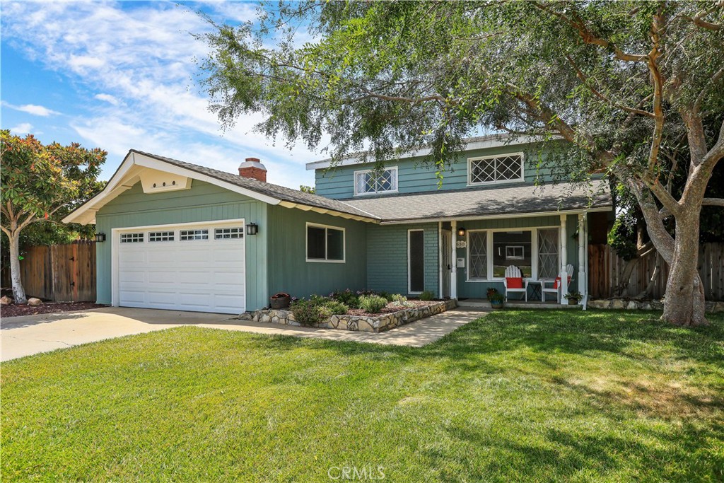 Discover this stunning 4-bedroom, 3-bathroom extensively remodeled and upgraded home in Orange, situated on a nearly quarter-acre lot (10,080 sqft), blending modern sophistication with timeless comfort. Featuring a versatile layout with a first-floor bedroom and full bathroom, an expanded master suite with a sizeable walk-in closet, and a gourmet kitchen with custom cabinetry, butcher block countertops, and high-end appliances, this home is designed for effortless living. Cozy up by two fireplaces—one full brick fireplace in the family room and another with a granite surround in the living room—or entertain in the massive backyard with two spacious patios, and a thriving fruit and vegetable garden. Enhanced with a solar system for energy savings, upgraded windows, and refined interiors with fresh paint, new doors, and a charming under-stair playhouse, this home exudes quality. Centrally located near shopping, dining, close proximity to major freeways (91, 57, and 5 freeways), and within a top-rated school district (Villa Park High School), this meticulously maintained property offers an unparalleled lifestyle—schedule your showing today!