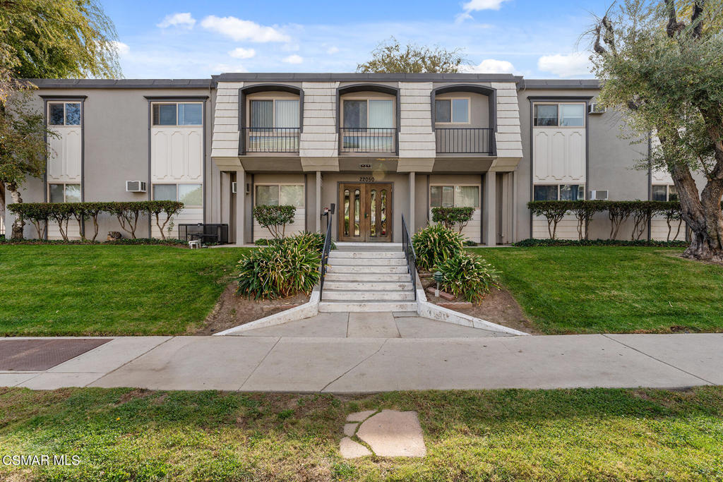 MONTHLY HOA DUES COVERS PROPERTY TAXES, FIRE AND EARTHQUAKE INSURANCE, TRASH, WATER, SEWER, EXTERIOR PEST CONTROL SERVICE, PLUS BUILDING AND GROUNDS MAINTENANCE Experience the perfect blend of modern upgrades and convenient living in this airy and bright 2 bedroom, 1 bath Co-Op condo located in the sought-after Fountain Park Community. As you step inside, you'll immediately notice the beautifully hued brand new laminate wood flooring that flows seamlessly throughout the entire space providing a clean and contemporary look. Home also boasts new modern lighting fixtures, new window treatments, newer windows and fresh paint throughout. The kitchen is equipped with a brand-new gas range, new modern sink faucet and cabinets galore. The bathroom has received a brand new vanity, mirror, and toilet providing a fresh and clean look. One of the standout features of this condo is the large, spacious, covered private patio, offering a perfect spot for outdoor relaxation and entertaining guests. This unit is located on the first floor with absolutely no stairs from the dedicated carport space to the front door. In addition to the wonderful interior features, the HOA provides access to a host of amenities including a beautiful new pools/relaxation area, sport court and play area. MONTHLY HOA DUES COVERS PROPERTY TAXES, FIRE AND EARTHQUAKE INSURANCE, TRASH, WATER, SEWER, EXTERIOR PEST CONTROL SERVICE, PLUS BUILDING AND GROUNDS MAINTENANCE - all providing peace of mind and added value! Freeway close and located just blocks from The Village and Westfield Topanga Plaza, you are ensured easy access to shopping, dining and entertainment. This condo is a true gem, offering a perfect combination of stylish upgrades, comfortable living and excellent community facilities. Don't miss the chance to make this your new home!