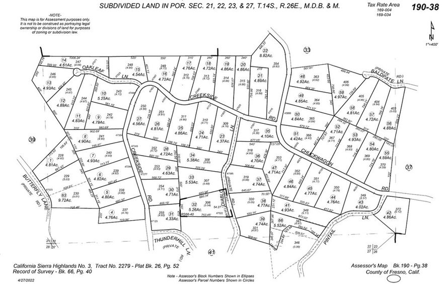 SPECTACULAR 4.76-ACRE MOUNTAIN RETREAT
Discover Your Own Piece of Paradise
Escape to pristine Sierra Nevada foothills with this magnificent parcel offering spectacular panoramic views of rolling hills and majestic mountains. Located in Yokuts Valley, where tranquility meets opportunity.
What Makes This Property Special
BREATHTAKING SCENERY - Stunning vistas of Sierra Nevada mountains and countryside
ULTIMATE PRIVACY - Nearly 5 acres perfect for dream home, retreat, or investment
DUAL ACCESS - Entry from both Chuckwagon Road and Pintail for flexibility
PERFECT ELEVATION - 1,631 feet in coveted "above fog, below snow" zone with 267+ sunny days
About Yokuts Valley
Hidden gem in Sierra Nevada foothills known for:
Gateway to Adventure - 30 miles from Fresno, easy access to Kings Canyon & Sequoia Parks
Wine Country - Prestigious Squaw Valley-Miramonte AVA with exceptional growing conditions
Rural Tranquility - Mountain community with fresh air, away from valley smog
Rich Heritage - Historic Yokuts homeland with deep cultural significance
Endless Possibilities
Perfect for: Custom home • Weekend retreat • Investment opportunity • Agricultural venture • Off-grid living
Prime Location
30 miles east of Fresno
9 miles from Orange Cove
Gateway to Kings Canyon National Park
Hour to Yosemite National Park
Close to Sierra National Forest
Don't Miss This Rare Opportunity!
Properties with this combination of size, views, privacy, and location are increasingly rare. Perfect foundation for your mountain dreams.
Experience Sierra Nevada foothill living - where every sunrise paints mountains gold and every sunset brings peace to your soul.
APN#190-380-44, GPS: 36.689208 -119.127573