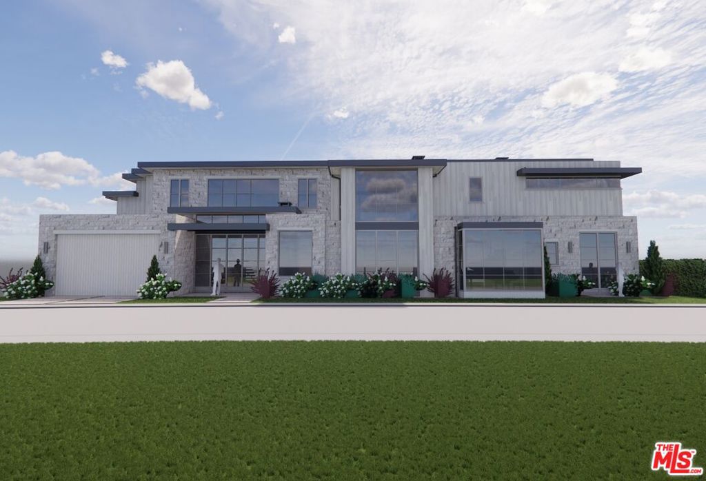 Opportunity to be at the forefront of the rebirth of the Palisades community. Explosive ocean view lot with 108 feet of frontage above the Bel Air Bay Club, with plans for approx. 5,200 sq. ft. soft contemporary by acclaimed architect Ken Ungar. Plans are fully approved by Coastal Commission and City of Los Angeles and permits are Ready-to-Issue. Prominent designer Adam Hunter collaborated on design elements, and an A-team of structural engineer, civil engineer, soils engineer, and pool design consultant contributed to the effort. Proposed home includes 4 bedrooms, library, lower-level gym/great room opening to a garden, and massage room. Floor-to-ceiling windows and receding doors open to breathtaking, panoramic white-water views. Enjoy the tranquil sound of waves - free from road noise - on this quiet street, a stone's throw from the ocean and a five-minute drive from the soon-to-reopen Palisades Village. The adjacent property at 334 Aderno Way (APN #4415-030-008) is also on the market, creating the opportunity to acquire over 200 feet of dramatic ocean view frontage on Aderno Way with a lot size of nearly 20,000 square feet.