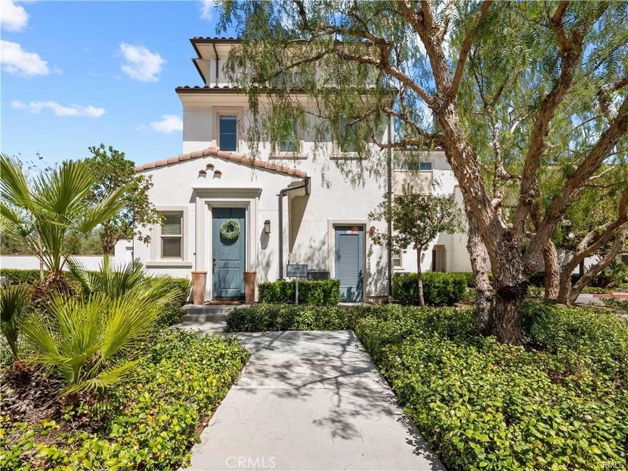 Come see this one of a kind Mediterranean townhome in the Villa Metro community of the Cielo subdivision! It combines stylish living with an adaptable 400 sq ft retail space on the bustling main street delivering a seamless live/work/play vibe. Inside you'll find an open light filled layout highlighted by an updated kitchen with quartz countertops, stainless steel appliances and recessed lighting, plus hardwood floors, a convenient laundry closet and a cozy study nook. The bedrooms sit on the top floor, for maximum privacy, each with its own ensuite bath and generous walk-in closet, while an attached private 2-car garage on the ground floor adds easy, secure parking. The gated retail space features a private bathroom and a spacious front patio, offering diverse possibilities from a store-front or studio, to an additional living or entertainment area, all just steps away from restaurants and Metrolink station. The community compliments the lifestyle with a pool, fire pits, clubhouse, play areas and a garden, creating a welcoming backdrop for work, home and a social life.

Broker and broker's agents do not represent or guarantee the accuracy of the square footage, permitted or unpermitted space, lot size/dimensions, schools or other information concerning the conditions and features of the property. Buyers are advised to independently verify accuracy of all information through personal inspection with the appropriate professionals to satisfy themselves.