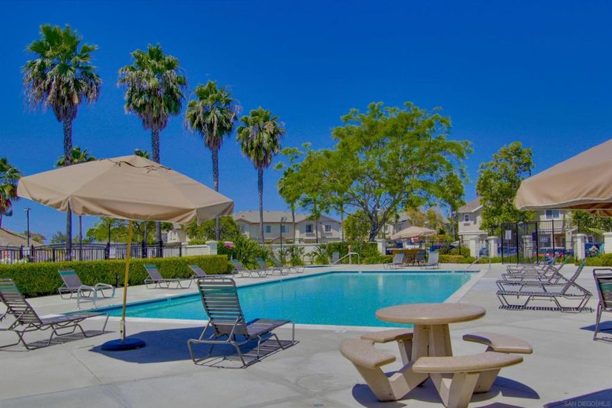 LOCATION, LOCATION, LOCATION! Don't miss this opportunity to live in the heart of the desirable Eastlake area. This beautiful and private community offers convenience, privacy, and resort-style amenities right outside your door.  This spacious 3-bedroom, 2.5-bathroom townhouse feels like a detached home, providing comfort and ample living space. Step inside to a bright kitchen featuring granite countertops and stainless steel appliances. The private patio is ideal for outdoor dining and overlooks the beautifully maintained community green spaces.   You'll be perfectly situated near shopping centers, golf courses, and top-rated schools, all within the prestigious Antigua at Eastlake community. Enjoy easy access to the community pool and Jacuzzi, both just a short walk away. The gated community also offers a clubhouse, BBQ area, and playground. LOCATION, LOCATION, LOCATION! Don't miss this opportunity to live in the heart of the desirable Eastlake area. This beautiful and private community offers convenience, privacy, and resort-style amenities right outside your door.  This spacious 3-bedroom, 2.5-bathroom townhouse feels like a detached home, providing comfort and ample living space. Step inside to a bright kitchen featuring granite countertops and stainless steel appliances. The private patio is ideal for outdoor dining and overlooks the beautifully maintained community green spaces.   You'll be perfectly situated near shopping centers, golf courses, and top-rated schools, all within the prestigious Antigua at Eastlake community. Enjoy easy access to the community pool and Jacuzzi, both just a short walk away. The gated community also offers a clubhouse, BBQ area, and playground.