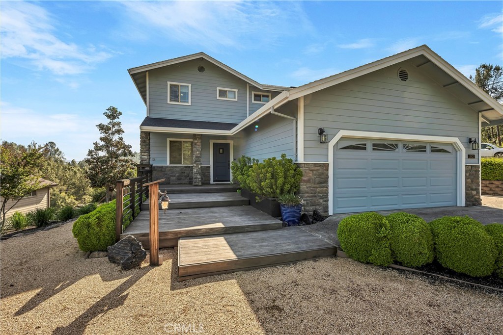 Escape to the tranquility of Lake County with this beautifully maintained 3-bedroom, 3-bathroom multi-level home, offering 2,056 square feet of comfortable and thoughtfully designed living space in the charming community of Kelseyville. This home has served as a cherished vacation retreat and is now ready to welcome new owners seeking a peaceful lifestyle surrounded by nature.
Set on a beautifully landscaped lot with a desert-inspired aesthetic, the grounds have been meticulously designed for minimal upkeep. Enjoy a low-maintenance outdoor lifestyle with natural hardscape elements, gravel walkways, and drought-tolerant plants that blend effortlessly into the stunning Lake County landscape. The property also includes an extra gravel parking pad for guests, trailers, or additional vehicles.
Inside, the home features quality craftsmanship and extra touches throughout, showcasing the care and pride of the original builder. A newly renovated bathroom adds a fresh modern touch, and the spacious kitchen offers both style and functionality with a walk-in pantry, abundant cabinetry, and a built-in wine fridge with bar area—perfect for entertaining or relaxing with a glass of wine.
The primary suite is a true sanctuary, featuring breathtaking views, a large walk-in closet, dual vanities, a jetted soaking tub, and a separate walk-in shower. The convenience of the upstairs laundry room, located near all three bedrooms, makes daily living simple and efficient. Large windows throughout the home provide natural light and showcase sweeping views of the surrounding hills, trees, and open skies, creating a peaceful and inviting atmosphere in every room.
Whether you’re looking for a full-time residence, a second home, or a weekend getaway, this property delivers the perfect balance of privacy, convenience, and natural beauty. Enjoy easy access to nearby wineries, outdoor recreation, and all that the scenic Lake County region has to offer.