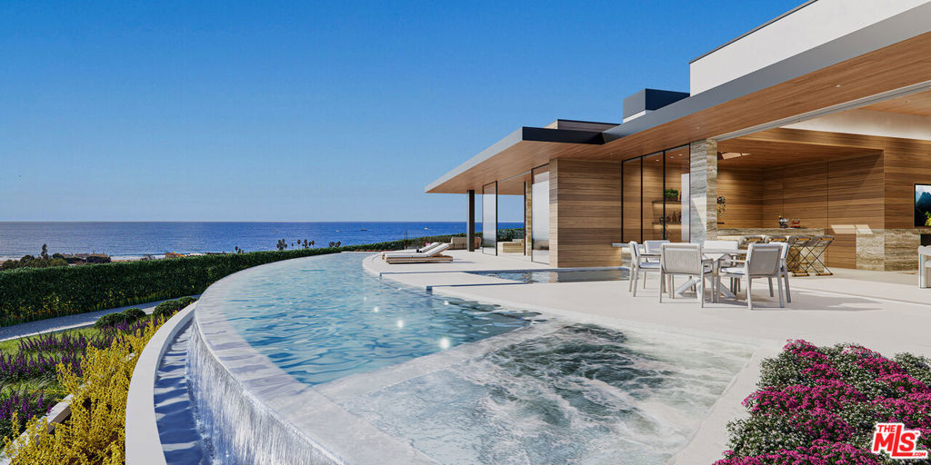 Fully permitted and ready to build RTI. Sea Star One is a once-in-a-lifetime opportunity to build a stunning custom estate on an extremely rare 22-acre site one block up from Broad Beach in beautiful Malibu. Over seven years from design to final approval, and working with the finest professional engineers and consultants in the industry, the property is now fully entitled break ground and start construction on a 10,500 square foot contemporary home designed by world-class award-winning architect Doug Burdge AIA. With phenomenal sweeping views of the Pacific Ocean, California coastline and the majestic Santa Monica Mountains, the property situated behind double private gates in the Sea Star Estates offers total privacy in this exclusive enclave. The residence has 6 bedrooms with 9 baths, 18' high ceilings, 70' infinity edge pool & jacuzzi, state of the art chef's kitchen, elevator, theatre & entertainment room, gym, wellness center, wine cellar, the best in smart home technology, home office and guest house, tennis & pickle ball court, and basketball court Room to park 40+ cars on a private road leading up to the impressive motor court with a 3-car garage. Endless opportunities abound for this unrivalled compound on 22 acres of serenity.