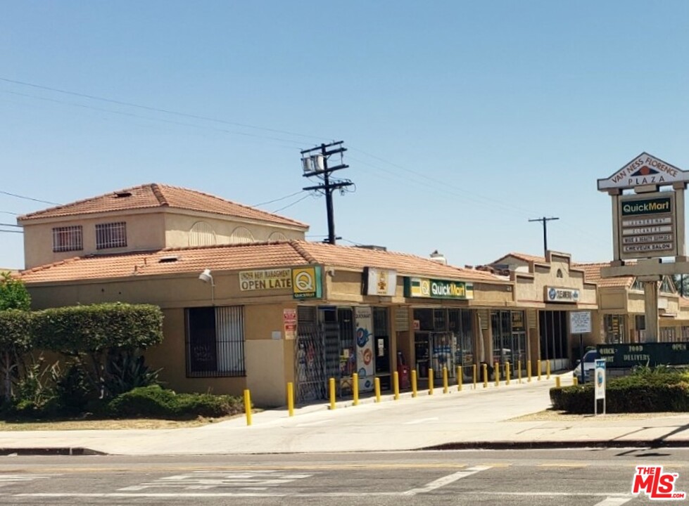2151 West Florence Avenue, Los Angeles, CA 90047. The property is a Los Angeles commercial zoned property located on a busy main street just east of Crenshaw. Great location! A neighborhood retail shopping center consisting of a convenience store (Quick Mart), dry cleaning business, Wig and Beauty store, a Salon, and Laundry Mat. Drive by only! Do not disturb occupants! Property is sold in "As-Is" condition. Upon an accepted offer, Buyer shall have the right to inspect the property at Buyer's expense and rely solely on Buyer's inspections and investigations. Property is sold for All Cash, or terms and conditions acceptable to Seller. Seller shall select services, including escrow, title services, and pest control services if applicable. Due to the Corona-virus pandemic, all showings of the property will be governed by current National, State, County of Los Angeles, & CDC regulations. Please contact listing agents for more information.