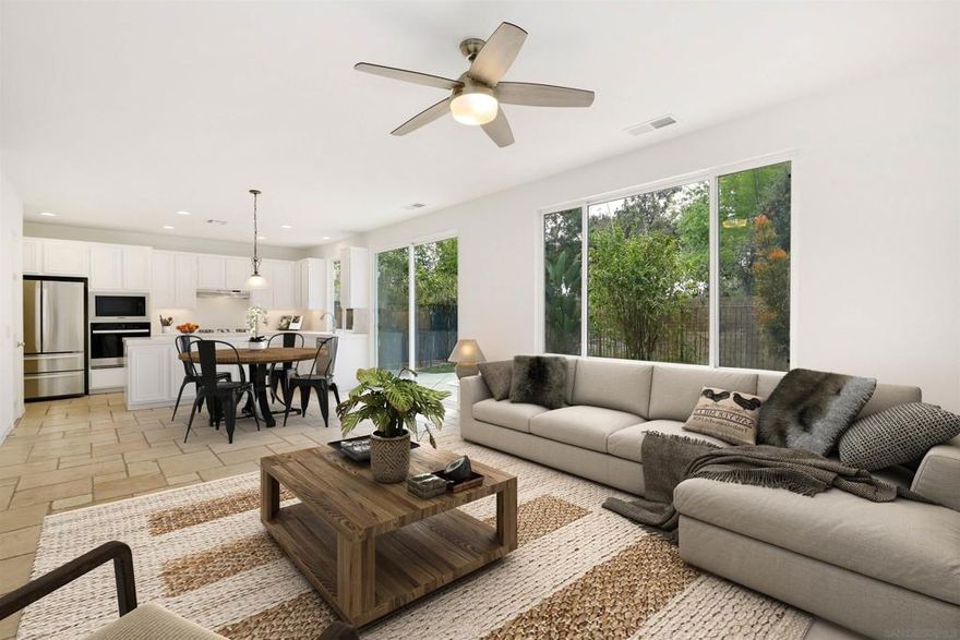 ***A model match just closed at $949k - 1020 Crystal Springs is an incredible value!***  Discover this lovingly cared-for home nestled within a quiet, gated enclave in northwest Escondido—ideally positioned right at the San Marcos border. Offering both seclusion and accessibility, this location provides quick access to I-15 and SR-78, making commuting a breeze. Set on a generous 5,024 sq ft corner lot, the home enjoys an extended driveway with room for multiple vehicles.  A  private backyard that backs to tranquil green space with natural wetlands and a seasonal spring—no rear neighbors in sight!  Enter to find 3 bedrooms plus a spacious loft, easily convertible to a 4th bedroom, home office, or guest suite. The well-designed floor plan includes distinct living, dining, and family rooms that make everyday living and entertaining seamless. The kitchen is a cook's dream, featuring abundant cabinetry, a center island, gas cooktop, walk-in pantry, stainless steel appliances, and a brand-new built-in oven and microwave. Pride of ownership shines through with thoughtful updates like freshly painted interiors, newly installed carpet, refinished kitchen cabinetry, and updated landscaping, all by the original owners. A two-car garage with direct access adds daily ease. This move-in ready gem offers the perfect combination of comfort, space, and natural beauty in a prime location—don't miss your opportunity to call it home!