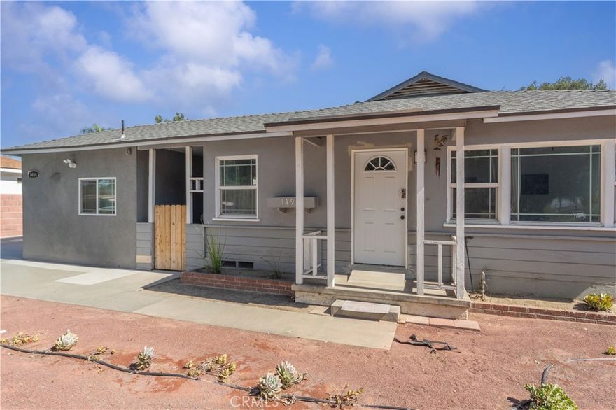 Showings on Saturdays. Call or text me to make sure I've arrived. Charming Multi-Gen Opportunity in Prime Riverside Location



Welcome to this rare dual-address home — 1498 & 1496 Powell — designed for flexibility and future income. Use it as one expansive 4-bed, 2-bath home, or split into a 3-bed/1-bath main house plus a fully permitted 1 bedroom ADU with its own kitchen & bath. Perfect for multigenerational living, long-term rental, or Airbnb income.



Situated close to downtown Riverside and the University of Riverside, this property delivers location convenience and smart design. Enjoy easy commuting, dining, shopping, and transit access—all just minutes away.



Key Features:



Two legal addresses & separate meters / entries.



Main house: 3 bedrooms, 1 bathroom (or expand to 4 beds / 2 baths).



Permitted 1 bedroom 2nd unit: full kitchen, bath, private entrance.



Great for rental income, in-law setup, or guest quarters.



Total Lot size approx. 6,534 sq ft.



Walking distance to schools, shops & restaurants.



Quick freeway access and close proximity to UCR campus.



Excellent “location + use” combo for owner-occupiers and investors.





Don’t miss this unique property that blends flexible living with investment potential. Schedule your showing today.