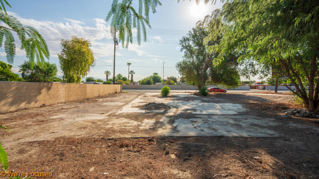 SELLER IS MOTIVATED! A Great Opportunity to Own this Residential Single Family Zone with Suburban Neighborhood Lot located on Harrison / Cesar Chavez main street with utilities in the City of Coachella. Buyer to verify all information and any new build would be subject to permits / city approval. Please contact the city for more information. PROPERTY USE: ONE MAIN HOUSE, ATTACHED OR DETACHED ADU AND GARAGE CONVERSION TOTAL OF 3 UNITS.Residential Single Family Zone with Suburban Neighborhood