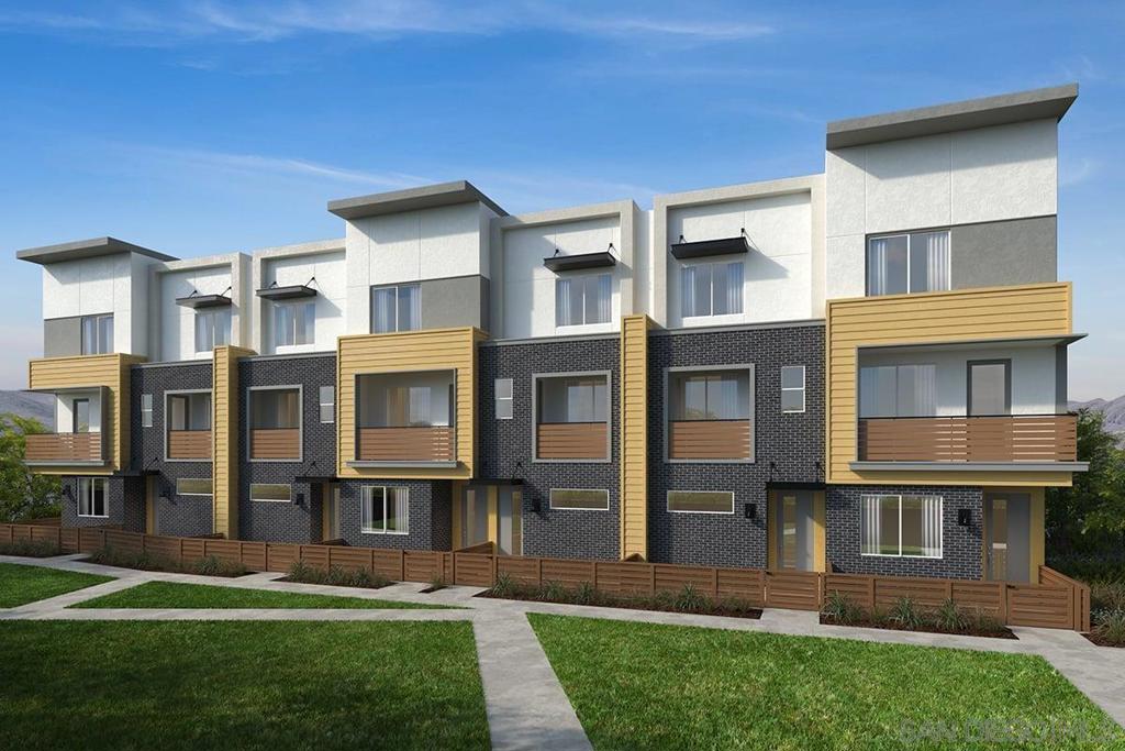 Beautiful NEW CONSTRUCTION Gateway by KB Homes. Energy star certified. Vibrant, gated community featuring pool, cabanas, park area, low HOA and no Mello Roos. Open concept floor plan with soaring ceilings throughout. Kitchen with Samsung appliances overlooks living area. Full bedroom and bathroom on same level. Private balcony. Primary bedroom, additional bedroom and bathroom, plus full-sized laundry closet on top level. Solar System 8 panels included. Gated community with 22 guests parking spaces. Conveniently located close to all!