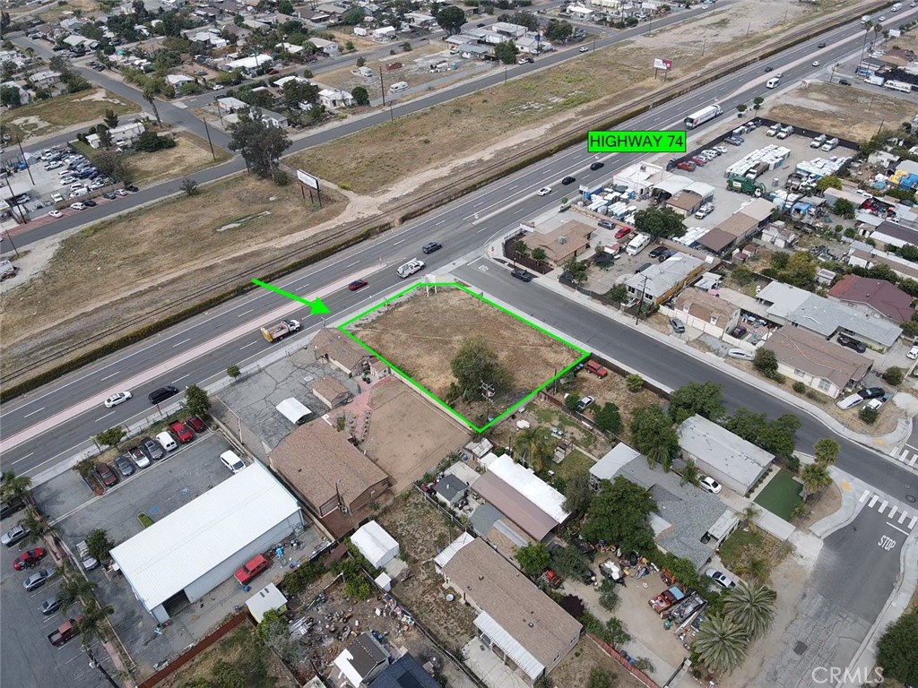 Prime Commercial Corner Lot – Two Parcels Included! APN: 329-172-030 & 329-172-031. Total Combined Lot Size: Approximately 14,810 Sq. Ft. An exceptional opportunity to own two contiguous commercial parcels located on a high-traffic corner in the growing City of Menifee. Zoned (CPS) for commercial use, these lots are ideal for a variety of potential developments, such as professional offices, retail businesses, or a restaurant. The visibility and accessibility from a busy intersection make this a strategic location for future growth. Buyers are encouraged to contact the City of Menifee Planning Department for guidance on zoning, building requirements, and permitted uses. Don’t miss this opportunity to develop in one of Southern California’s fastest-growing communities! *Boundary lines shown on photos are approximate representations for illustrative purposes only. They are not based on a formal survey and should not be relied upon as exact. Buyer is advised to obtain an independent survey to verify actual property boundaries and all other property information.*