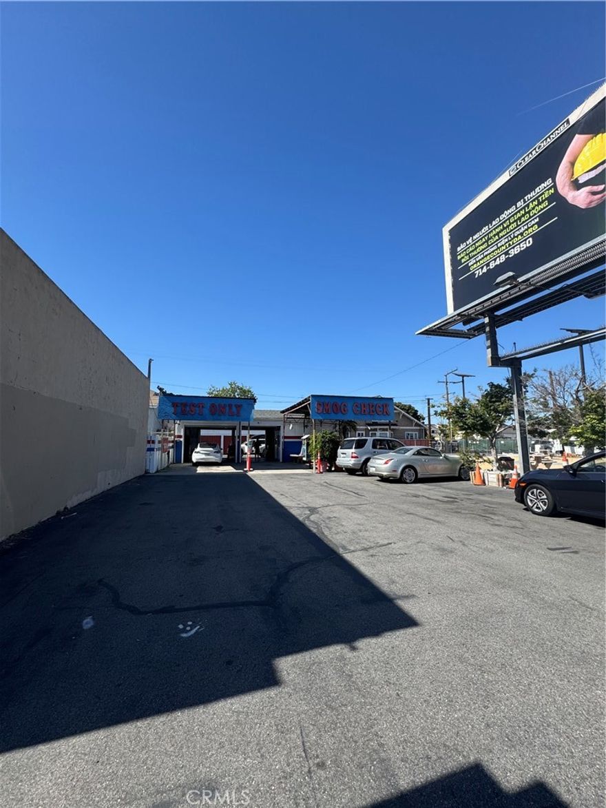 Turnkey smog check business for sale in a high-traffic, high-demand area of Westminster! This well-established operation has been serving the community for decades, building a loyal customer base and consistent revenue stream. Known for its reliability and efficiency, the business enjoys repeat clientele and strong word-of-mouth referrals.

Located directly on Westminster Blvd, this smog check station benefits from excellent visibility and easy access. All necessary equipment is included in the sale, and the shop is fully operational from day one. Ideal for an owner-operator or industry professional looking to step into a profitable and reputable business with minimal ramp-up time. Seller is willing to provide training to ensure a smooth transition and continued success. 

The sale includes business only – real estate available separately. Seller financing is available for qualified buyers.

Don’t miss this rare opportunity to own a steady, profitable business with deep roots in the local community. Contact Hien Nguyen today for financials and showing.