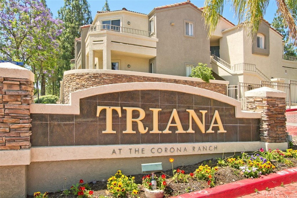 This immaculate and highly desirable property features a ground-floor one-bedroom unit that offers a serene atmosphere filled with natural light and picturesque views of the surrounding greenery. Located within a gated community, the residence includes essential appliances such as a washer, dryer, and refrigerator. Conveniently situated just one mile from the 91 and 15 Freeways, it provides easy access to a variety of shopping options, including Costco, Walmart, Home Depot, banks, and dining establishments. The living room and bedroom both offer access to a charming balcony, enhancing the overall appeal of this inviting home.