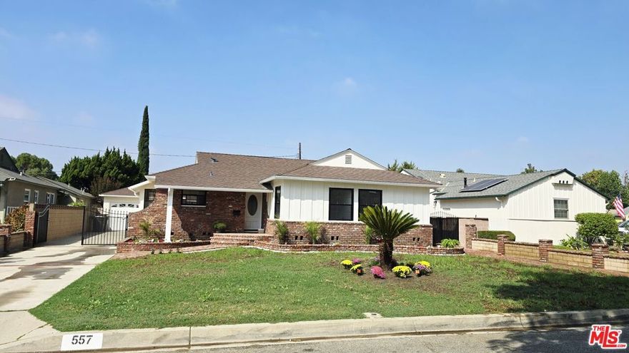 Welcome to this stunning remodeled home with ADU potential situated in the heart of West Covina. Step inside to experience a bright, inviting layout featuring 3 bedrooms, 3 bathrooms consisting of the main common area along with a separate dining room and the family room with a fireplace and a wine bar, creating the perfect setting for a relaxing evening. Major upgrades are found throughout the home, including laminated wood flooring (STC veneering), interior and exterior paint, recessed lighting with quartz countertops in both the kitchen and bathrooms, custom white cabinetry, and new stainless steel appliances. All bathrooms have been fully upgraded with modern fixtures and finishes, ensuring this home is move-in ready. Step outside into the spacious backyard with an RV parking driveway, a blank canvas ready to become your personal outdoor retreat. The detached 2-car garage with extra storage spaces offers potential for conversion into an ADU, subject to approval from the City of West Covina. Conveniently located for shopping, dining, the 10 and 210 freeways, and all that LA has to offer. The property will be sold As-Is.
