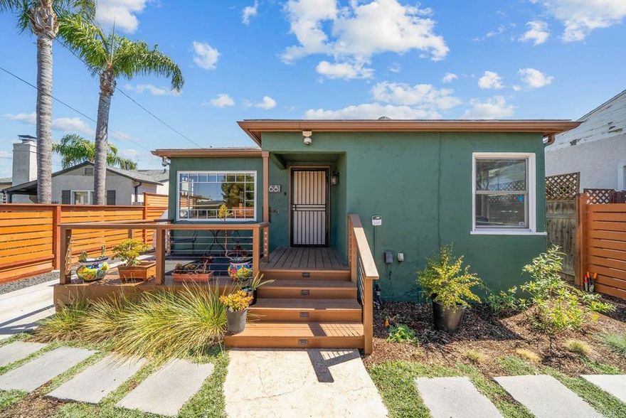This fully renovated single-story 3-bed, 2-bath gem seamlessly blends modern upgrades with timeless charm. Step inside to an open-concept layout featuring new flooring, a stunning custom kitchen with all-new appliances, and spa-inspired bathrooms — including a luxurious sauna in the primary suite.  Every major system has been thoughtfully updated: newer roof, reinforced foundation, HVAC, electrical, plumbing, tankless water heater, and Pella windows for energy efficiency and peace of mind.  The outdoor space features a brand-new full yard drainage system and a low-maintenance landscape complete with irrigation, offering both beauty and practicality year-round.  A finished detached garage with vaulted ceilings provides incredible ADU potential, perfect for guests, a home office, or supplemental income. Plus, enjoy ample parking for up to five vehicles, including garage parking — a rare find in this neighborhood.  Nestled in one of San Diego’s most walkable and vibrant areas, this turnkey home is a rare opportunity to enjoy modern comfort, thoughtful design, and an unbeatable location.