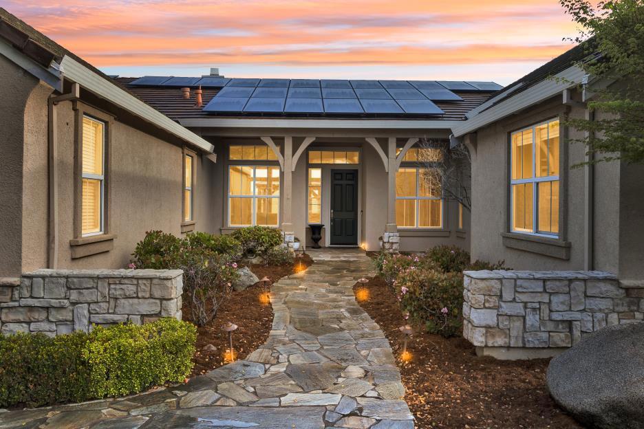 Welcome to 820 Via Vaquero Norte, a refined retreat in the gated community of Rancho Larios. This beautifully updated 4-bedroom, 3-bath home offers 2,897 sq ft of bright, open living space with stunning views, solar power with backup batteries, an Aquasana whole-house water filter, a flexible 4th bedroom suite, and stunning views. Fresh interior paint, soaring ceilings, and abundant natural light create a warm, inviting atmosphere. Enjoy the peace of hilltop living just minutes from charming downtown San Juan Bautista, coastal escapes, and commute routes. New price, don't miss this exceptional opportunity!