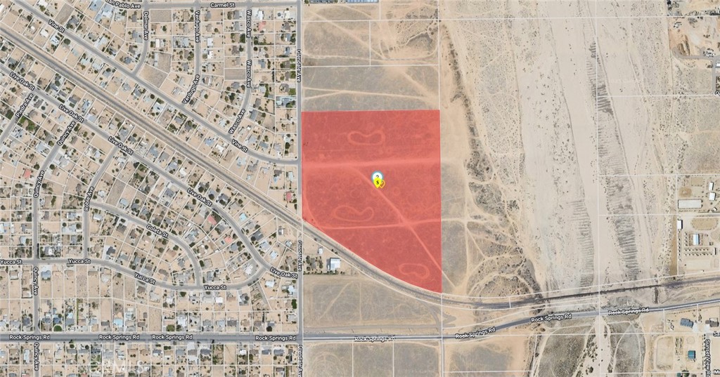 Enormous parcel of land covering roughly 31.75 acres of highly sought out area on Hesperia . Utilities close by .