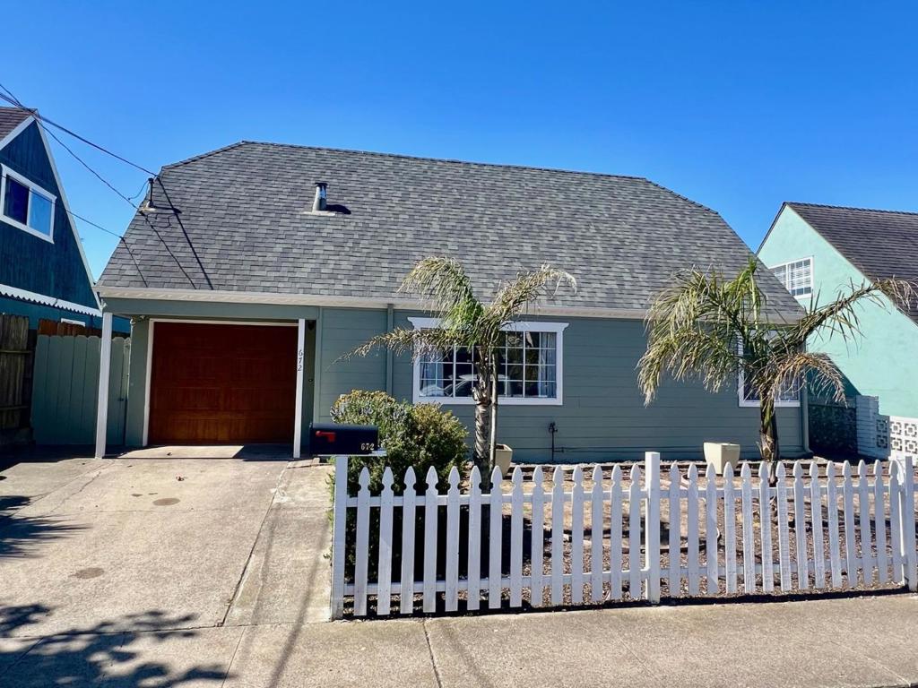 Welcome to this updated & spacious 5-bedroom Cape-Cod style home located in Pacifica. Enjoy mountain & coastal views and take in all that Pacifica has to offer. With 1,780 sq. ft. of living space, this residence offers a variety of amenities for comfortable living. The kitchen is equipped with high-quality appliances including a gas cooktop, beautiful countertops, dishwasher, microwave, & refrigerator. A spacious dining area adjacent to the kitchen with direct access to the back deck creates the perfect space for entertaining. The home features laminate, hardwood & tile flooring throughout. The bedrooms include a primary suite with a walk-in closet & private backyard access. Enjoy mountain & ocean views with ample space to garden & entertain in the spacious backyard. Ideally located with easy access to coastal trails, Pacifica's stunning beaches, & highways 35 & 280 for easy commuting. Conveniently, laundry facilities are located in the garage. The property benefits from energy-efficient features such as double pane windows, Energy Star appliances, and a thermostat controller. Situated within the Pacifica Elementary School District, the home is ideal for families. Don't miss the opportunity to make this beautiful Pacifica dwelling your own.