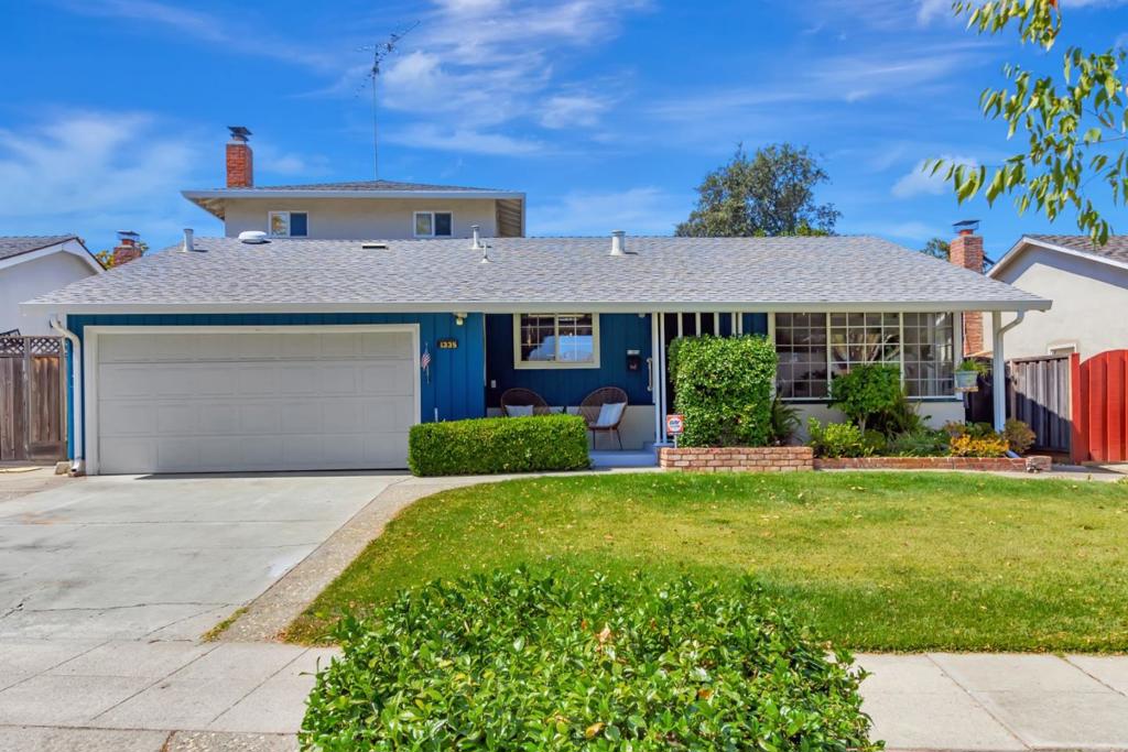 Wonderful home in the highly desirable Happy Valley neighborhood! Enjoy the sunny, functional floor plan that offers flexibility *Spacious separate living room with lots of natural lighting*Formal dining area with crystal chandelier*Easy cooking in the updated kitchen with oak cabinets, lots of storage, stainless steel appliances, breakfast nook and pantry*Large, sunny family room has woodburning fireplace with brick facade and access to the covered patio and private backyard*Two primary bedrooms for added convenience-downstairs primary has two closets, plantation shutters, private bath* Additional 3 bedrooms and hall bathroom downstairs*Upstairs is spacious and ample second primary bedroom with walk-in closet, lots of natural light, new carpet, private bathroom*Need more storage-more built-in cabinets in the garage plus dedicated space in the attic in the garage*Backyard is private, low maintenance -relax in the pool*Additional amenities include refinished hard wood floors, new LVP flooring in kitchen, freshly painted interior and garage, new carpet in family room and upstairs primary bedroom, central air conditioning for comfort, double paned windows. Great location as you are near local tech companies, schools, park, Westgate, Santana Row, Westfield - don't miss this home.
