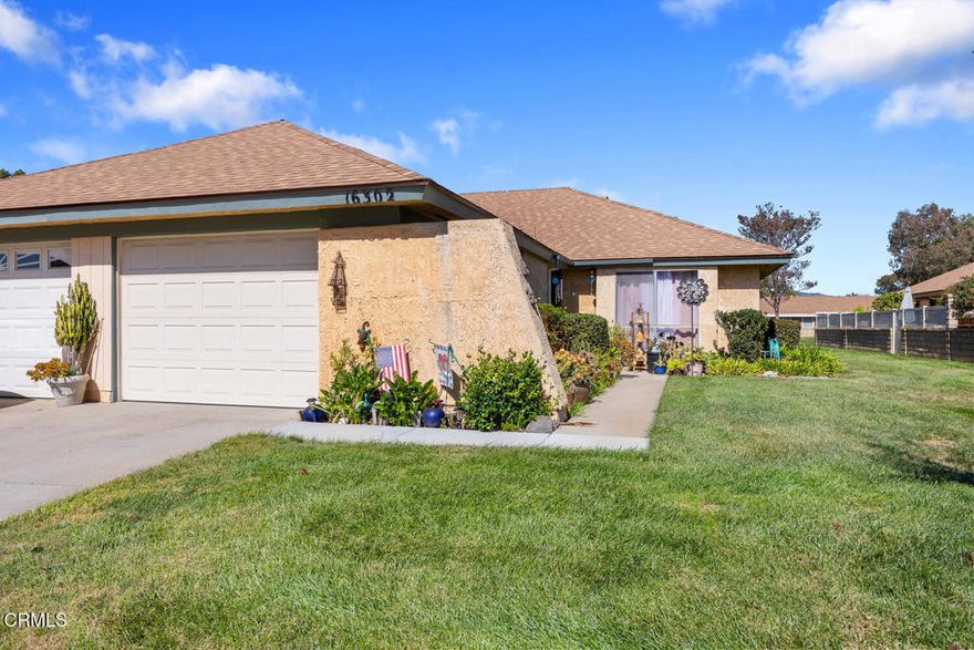 Beautifully Updated Coronado Model in Leisure Village 55+ Community!This inviting 2-bedroom, 2-bathroom home with an attached 1-car garage has been tastefully remodeled and is move-in ready. The spacious living room features vaulted ceilings, a solar tube for natural light, and part of the patio has been enclosed--perfect for a den, office, or hobby space. The gorgeous remodeled kitchen has been opened up to create an open-concept feel, showcasing granite countertops and backsplash, white cabinets, stainless steel appliances, recessed lighting, and a breakfast bar. Enjoy the updated primary bathroom with a walk-in shower, mirrored closet doors in both bedrooms, and wood-like flooring throughout. Ceiling fans in most rooms keep the home comfortable year-round. Step outside to the open patio with a block wall that offers a peaceful greenbelt view--ideal for relaxing or entertaining.Leisure Village is a secure, guard-gated 55+ community with endless amenities including a golf course, fitness center, swimming pool, spa, tennis and pickleball courts, woodshop, and clubs for every interest--from art to travel to volunteering. The HOA fee covers water, sewer, trash, cable TV, internet, landscaping, and 24-hour security patrol. Enjoy resort-style living in a friendly and active community where every day feels like a vacation!