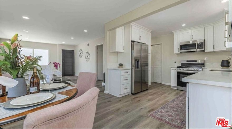** 1ST MONTH FREE - SEE FULL DESCRIPTION ** PET FRIENDLY ** WASHER/DRYER ** COOLING AND HEAT ** ASSINGED PARKING SPACES ** ALL APPLIANCES ** Fantastic Hollywood Deal! Just steps from Melrose, this incredible offer is not to be missed. Discover a beautifully updated 3-bedroom, 2-bath gem tucked inside a gated property with two covered parking spaces, an unbeatable find in the heart of Los Angeles. The exterior shines with recent upgrades, including a paved driveway, fresh landscaping, a new sprinkler system, and modern lighting that elevate the property's curb appeal. Inside, the middle unit dazzles with a fully remodeled kitchen featuring sleek white shaker cabinets, quartz countertops, and stainless steel appliances. Bright, spacious interiors with thoughtful finishes make this home perfect for both relaxing and entertaining. Enjoy year-round comfort, style, and convenience in this move-in-ready residence. Nestled in a prime central location, you're just moments from Melrose Avenue, Hollywood Blvd, Netflix Studios, Paramount Pictures, and Sunset Gower, surrounded by trendy cafes, artisan coffee shops, world-class dining, and nightlife. With easy access to Silver Lake, Los Feliz, Koreatown, and Downtown LA, this property offers the perfect mix of excitement and accessibility. Pet-friendly and ready for move-in, this is Hollywood living at its best!** 1ST MONTH FREE ON A 14 MONTH LEASE - PRICE SHOWN WITH 14 MONTH BUDGET SPREAD - BASE RENT $3,749 **
