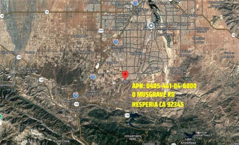 Photo of 0 Musgrave Road, Hesperia, CA 92345 (MLS # HD26225659)