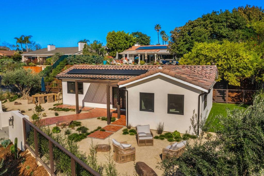 Experience coastal living at its finest in this brand new custom 2 bedroom, 2 bath casita nestled in the prestigious, resort-style La Jolla Alta community on a quiet cul-de-sac. This fully furnished, designer retreat offers a rare blend of privacy, style, and unbeatable location. The casita comes fully stocked including beach gear and its own washer and dryer. Enjoy outdoor dining or lounging in your own fenced in yard—complete with a fire pit and BBQ gas grill—perfect for intimate evenings or a serene space to unwind after a day at the beach. World-class dining, upscale boutiques, and the iconic La Jolla cove are all just 5 minutes away.