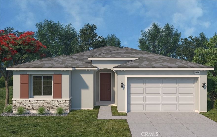 Brand-new single-story home, built in 2025, offering modern design and comfort in a prime location. Featuring 3 spacious bedrooms and 2 full baths, this thoughtfully designed residence boats 1,815 sqft of living space on a 7,330 sqft lot. The open concept layout seamlessly connects the living, dining, and kitchen areas, creating the perfect setting for both daily living and entertaining. The primary suite offers a private retreat with a well-appointed bath, while the additional bedrooms provide versatility for family, guest, or a home office.