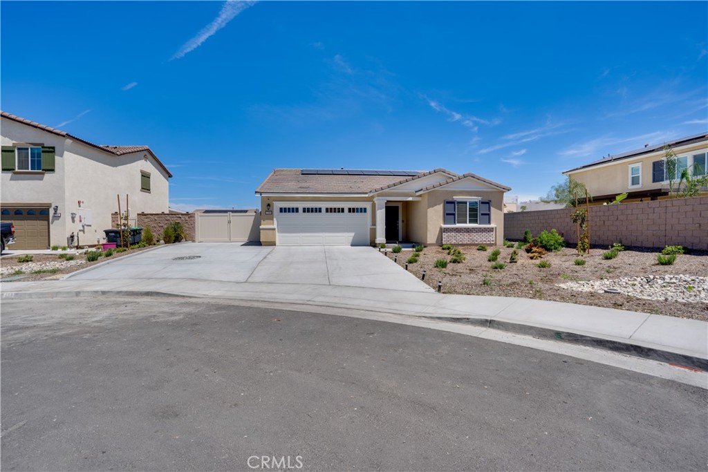 Welcome to 1194 Mandrake Cove! Step into modern comfort with this newly built 2024 home, offering 3 spacious bedrooms and 2 full bathrooms. Designed with families in mind, the open-concept floorplan creates a seamless flow between the living, dining, and kitchen areas—perfect for everyday living and entertaining. The kitchen boasts stylish shaker cabinets, sleek granite countertops, and plenty of storage space, making it a true centerpiece of the home. Natural light fills every room, enhancing the home's warm and inviting atmosphere. Located in a quiet cul-de-sac, this home is just minutes from local shopping centers, schools, and major freeways—providing both convenience and connectivity. Don’t miss your chance to own a turn-key home in a growing community. Schedule your tour today!