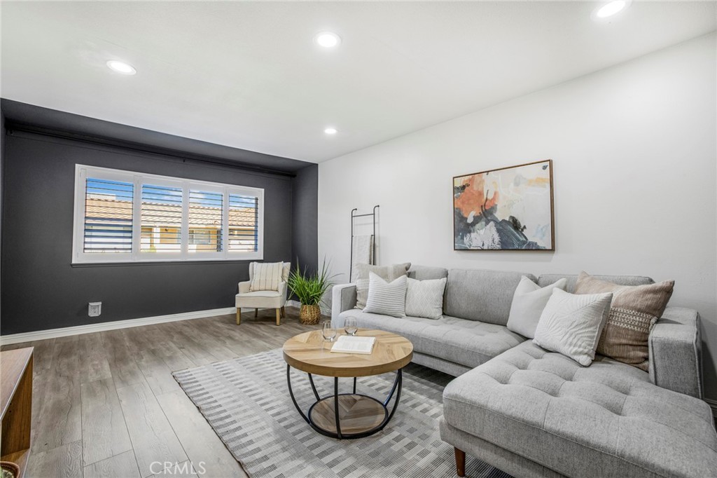 Tucked away in the peaceful Foothill Garden community, this beautifully updated 2-bedroom, 2-bath end-unit condo offers the perfect blend of comfort, functionality, and location. Step inside to an inviting open layout with natural light pouring in through new dual-pane windows and custom shutters, creating a calm and energy-efficient space. The living and dining areas connect seamlessly to a private patio—ideal for morning coffee or evening unwinding. The primary suite features upgraded ClosetWorld organizers and an ensuite bathroom; while the second bedroom has a full bath just steps away, making it perfect for guests or a home office. Recent improvements include a Nest thermostat, upgraded ceiling fans and lighting, and a refreshed bathroom vanity that adds a modern touch. You’ll also love the convenience of a 2-car detached garage and an HOA that covers water, trash, electricity in the garage, community landscaping, pool access, and laundry facilities. Centrally located near shopping, dining, the Upland Metrolink Station, and major freeways—this is easy, low-maintenance living at its best.