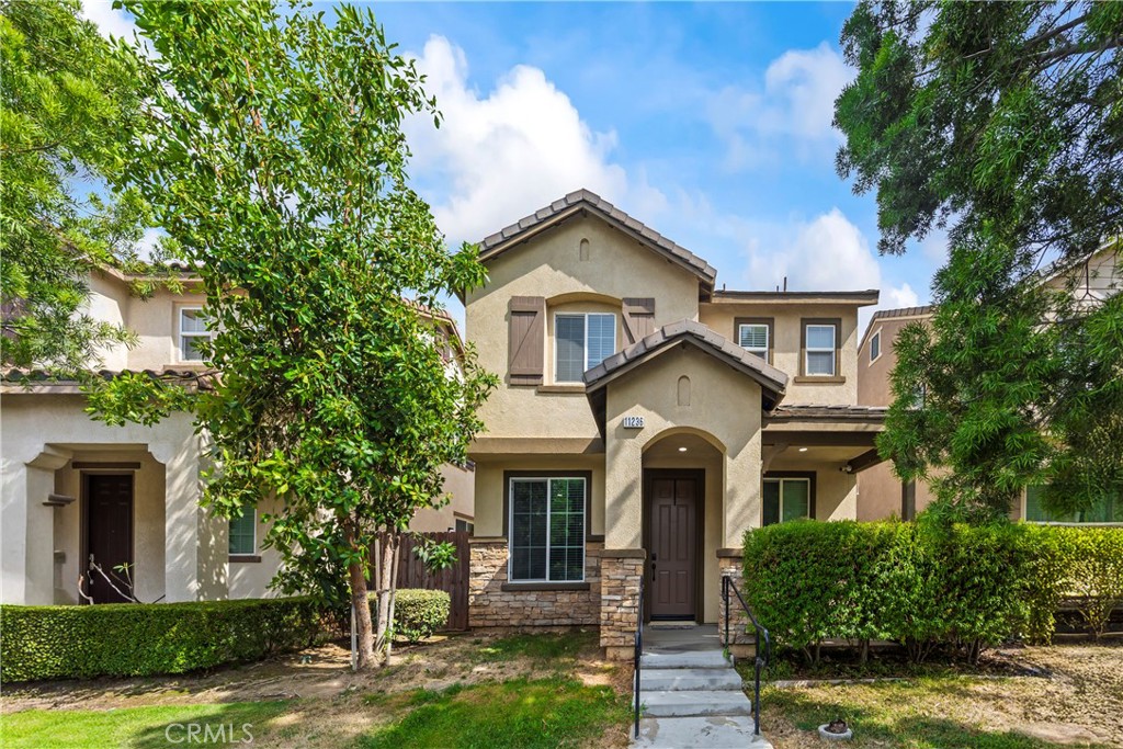 Welcome to this charming single family residence located in the desirable La Sierra Park Community. This spacious home offers 1,756 square feet of comfortable living space, featuring three spacious bedrooms, all upstairs, two full bathrooms and a convenient half-bathroom on the main floor. Designed with modern living in mind, the layout is open and functional, perfect for families or anyone looking for a move-in ready home. This perfectly priced home has a cozy and private loft on the second floor to enjoy a movie night with your family. This well-maintained property is in a friendly neighborhood with easy access to the freeway, parks, shopping centers and restaurants. Don't miss the opportunity to make this lovely house your new home!