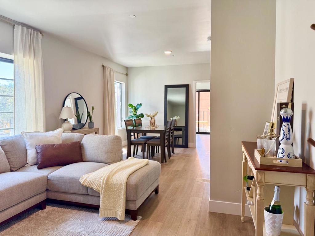 Welcome to 400 San Benito St, a charming 2-bedroom, 1-bath condo right in the heart of downtown Hollister. This home offers a spacious living and dining area, perfect for relaxing or hosting, plus a cozy balcony to enjoy your morning coffee or unwind after a long day. And heres the best part the seller is offering $15,000 towards your closing costs or a potential rate buy-down. Thats real savings to help make your homeownership journey a reality! HOA is VA, FHA, conventional loan approved.