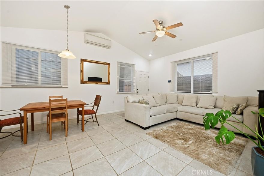 Built in 2021, this modern home offers the comfort and efficiency of nearly new construction! Enjoy leased solar, a ductless HVAC system, and ceiling fans in every room for year-round climate control. The low-maintenance landscaping makes upkeep a breeze, giving you more time to relax and enjoy your surroundings.



Inside, the kitchen features oak cabinets with a light white-wash finish, matching appliances, tile flooring, and laminate countertops—a clean, cohesive design perfect for everyday living. A security system adds peace of mind, while the detached and fully finished 2-car garage provides ample space for vehicles, storage, or even a workshop.



Built for comfort, efficiency, and simplicity—this move-in-ready home is an easy choice for anyone wanting modern living without the hassle.