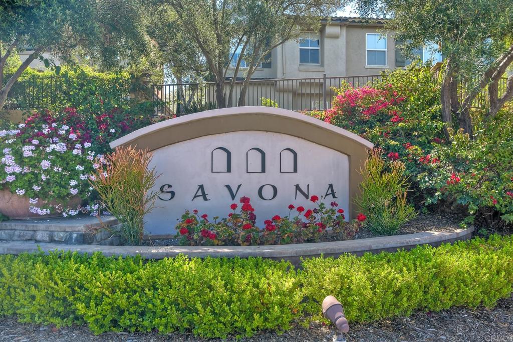 TEXT AGENT for gate code upon arrival. Savona end unit townhome with 3 bedrooms and 2.5 baths. Open floor plan with granite counters and stainless appliances, wood shutters, laminate wood flooring, fireplace and half bath. Large primary suite with walk-in closet. Attached 2 car garage with washer/dryer. Community pool/spa/playground. Pets may be allowed with Landlord approval and pet fee.