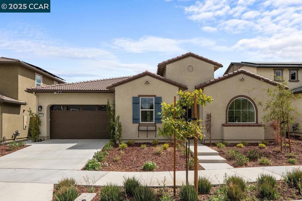 Welcome to 3096 Leeds Ln. Nestled in the premier Topaz village by Lennar, this west-facing ranch-style home is a true gem, designed for effortless living and unforgettable entertaining. Step inside to discover an expansive single-story layout flooded with natural light, where high ceilings and an open-concept design create an immediate sense of space and freedom. The heart of this home is the stunning chef's kitchen, a masterpiece of design and functionality. It boasts extended cabinets, gleaming quartz countertops, and a full suite of stainless steel appliances—perfect for crafting gourmet meals or hosting casual gatherings that flow seamlessly into the living area. Your Private Sanctuary - Retreat to the impressive owner's suite, a true haven of relaxation. Three additional spacious bedrooms provide ample room for family, guests, or a home office. Your California Outdoor Oasis - Step outside to your own private paradise! The fully finished backyard, complete with a covered California room, is an entertainer's dream. It’s the ideal setting for summer barbecues, cozy evenings, and making lasting memories with family and friends. Fully Paid Solar: Enjoy significant energy savings and modern efficiency from day one. Top-Rated Schools. with over $50,000+ in premium upgrades!!