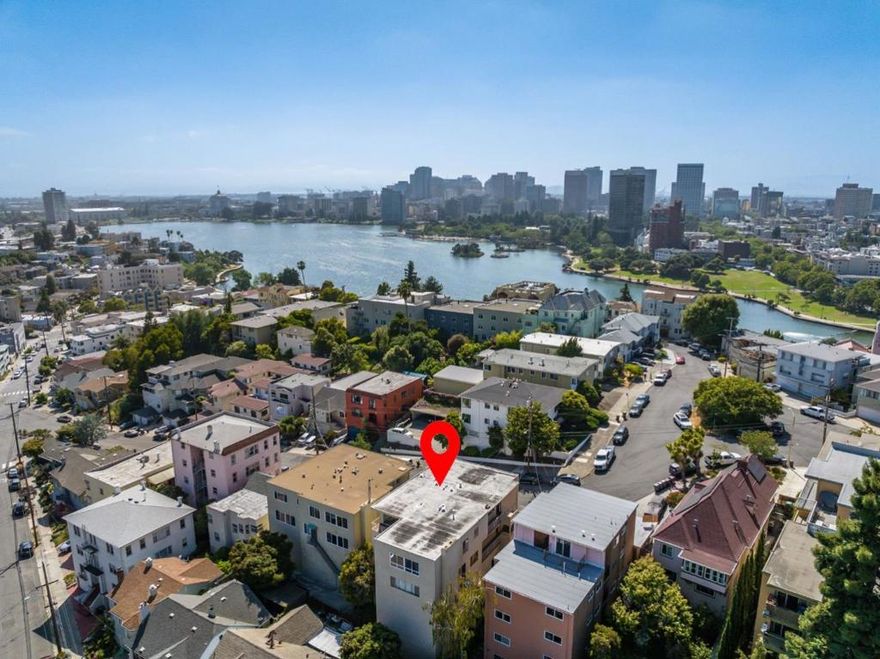 Situated in Oaklands Cleveland Height neighborhood and two blocks from Oaklands renowned Lake Merritt, 498 Capital Street is a well maintained fiveunit multifamily property. This pride of ownership property was built in 1960 with wood frame and stucco construction on a concrete foundation. The building has one massive vacant three-bedroom/two-bathroom penthouse with views and four one-bedroom/one-bathroom units. Each unit has an individual parking garage. The building is 4,490 square feet and is situated on a 4,070 square foot lot.   Each unit is independently metered for gas and electricity. This property offers an investor significant rent and value upside upon unit turnover due to the below market in-place rents. Current ownership has invested over $300,000 in recent capital improvements including a soft story seismic retrofit, private sewer lateral upgrade, electrical panel upgrade, main building water heater, roof work, and more. Furthermore, ownership has approved architectural plans to convert the right most garage and common space behind the garage, into an 800 square foot two-bedroom/two-bathroom unit. The rent growth, shortage of housing units, & ADU potential make 498 Capital Street an exceptional investment for both the cash flow & appreciation minded investor.