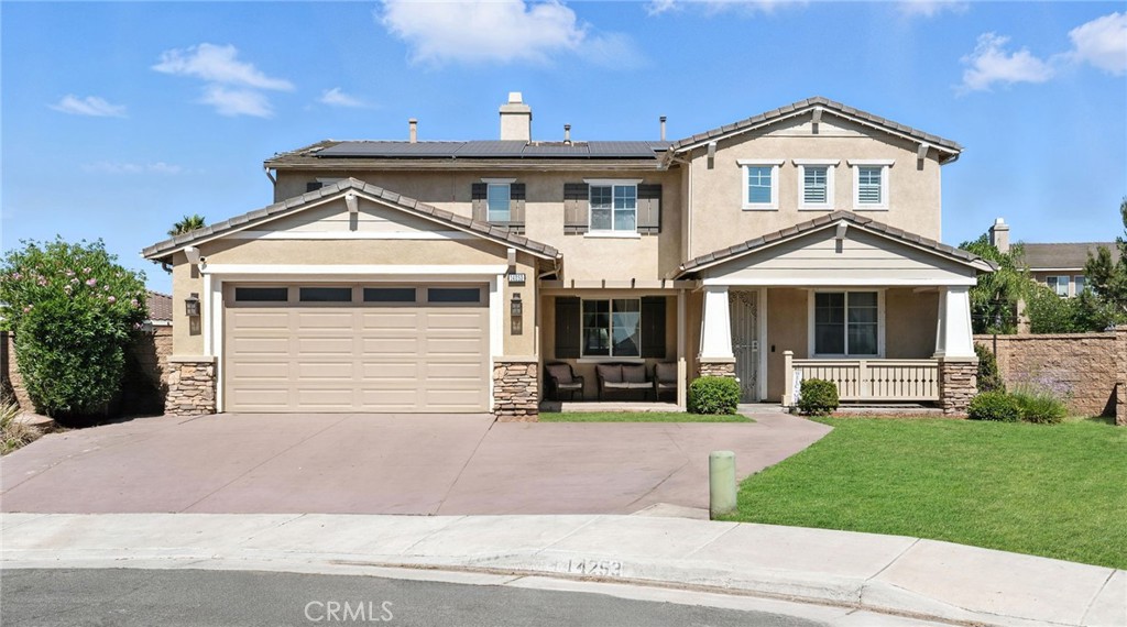 Welcome to Your Dream Home in the Heart of Eastvale!
Discover this stunning 5-bedroom, 3-bathroom estate offering 3,747 square feet of beautifully designed living space, perfectly blending comfort, luxury, and functionality. From the moment you step inside, you’ll be captivated by the open layout that creates an airy and inviting atmosphere throughout.
The gourmet kitchen is a chef’s dream, complete with sleek granite countertops, a large center island, and seamless flow into the expansive living room—ideal for both everyday living and entertaining. Upstairs, a spacious loft offers endless possibilities as a game room, media space, or second family room.
Working from home? A dedicated office provides a quiet, private workspace. Hosting guests or looking for a multi-generational living solution? A downstairs bedroom with an en-suite bath offers comfort and convenience.
Step outside to your personal backyard oasis featuring a sparkling pool and spa, perfect for soaking up the California sunshine. Enjoy movie nights or added privacy with the full-length covered patio featuring a drop-down screen. The 2-car tandem garage provides plenty of space for larger vehicles, a workshop, or even a home gym.
Located in one of Eastvale’s most sought-after neighborhoods, this home is a rare gem that checks every box. With space, style, and lifestyle in mind—this is the one you’ve been waiting for!
Don’t miss your chance to make it yours—schedule a tour today!