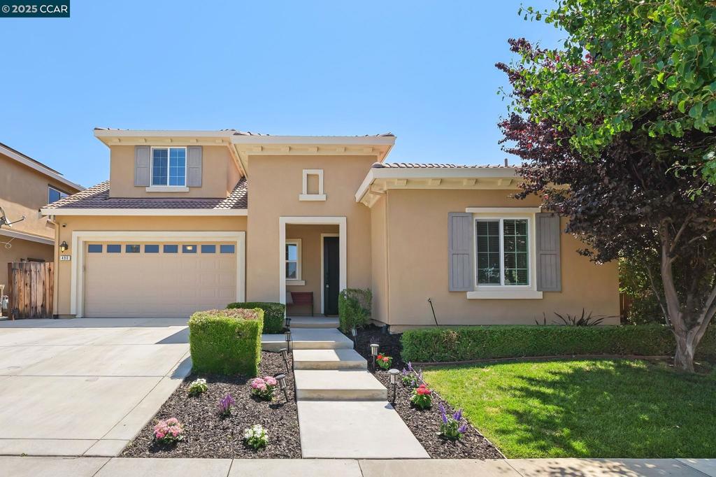 Turnkey Comfort Meets Outdoor Living in the Heart of Brentwood Welcome to 490 Stratford Court — a move-in ready 4 bedroom, 3.5 bath home with over 2,600 square feet of thoughtfully designed space, tucked into a quiet neighborhood minutes from schools, parks, and local shops. A warm, natural palette flows throughout the home, from oversized tile floors to rich wood cabinetry. The open-concept great room connects a spacious living area with built-ins, a generous dining space, and a fully equipped kitchen, complete with granite countertops, a central island, stainless steel appliances, and walk-in pantry. Need room to spread out? A versatile bonus room adds space for a media lounge, office, or playroom, while each bedroom offers comfort and privacy — including a spacious primary suite with large windows, soaking tub, glass shower, and double vanity. Out back, a custom pergola and fan create a shaded, lounge-ready patio, with dining space, hot tub area, and low-maintenance landscaping that offers privacy without the upkeep. All set in a sought-after Brentwood location, with access to top-rated neighborhood schools and amenities just minutes away.