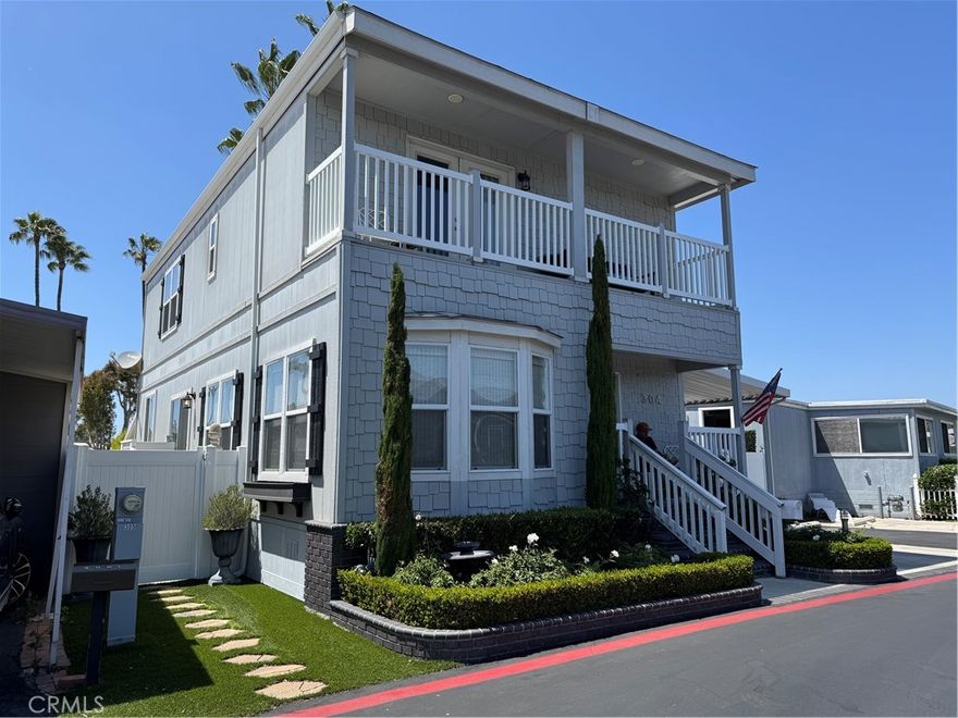 Own a home in Newport Beach for Less Than $1M!! The BEST PRICED 3 Bed, 3 Bath, detached home of its size in ALL of Newport Beach!  Excellent Central Location.  Unrepeatable opportunity!  The largest available home in Bayside Village.  Very rare covered off-street parking for up to 3 cars.  Oversized lot affords a generous private outdoor entertaining area.  Feel like you're on vacation every day in this resort-like setting.  Sited near a host of neighborhood amenities, including swimming pools, hot tubs, a fitness gym, BBQ and picnic area, clubhouses, a private beach, and even a dog park.  It's easy to fall in love with this very special 2-story home.  Inside, you'll discover a comfortable open floorplan that flows and lives well.  2 primary suites, each with private ensuite baths and luxurious walk in closets.  There's a custom "Old Newport" wet bar in the living room.  This stylish home was recently built in 2017.  Nature, recreation, world class shopping and dining are all close by with the Fashion Island, Mariner's Mile, Balboa Island, Corona Del Mar, the Back Bay, Newport Harbor, multiple famous beaches and so much more close by. Bayside Village costs $3,200/month and includes water, trash, sewer and owners enjoy not having to pay real estate property taxes.  Own a home in coveted Newport Beach at a fraction of the cost of nearby neighborhoods, many of which have homes valued in the tens of millions.  Primary residence or vacation home -- this exceptional 2 story detached view property is a Must See!  Information deemed reliable but not guaranteed, buyer to verify all.