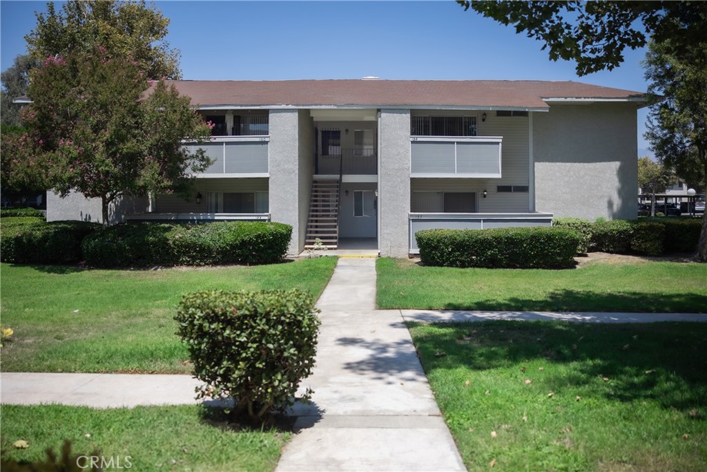 Why pay rent when you can BUY this wonderful Upstairs 2-Bedroom 2-Bath Condo in Redlands West HOA with a relaxing balcony! New Interior Paint and Vinyl Plank Flooring. Central AC/Heat, Stove/Oven (gas), and Dishwasher included. Coin-Operated Laundry Facility On Site. Two Assigned Parking Spaces (one covered). Association Pool, Spa, and Tennis. Water, Trash, and Sewer are included in the monthly HOA Dues. Located on the border of Loma Linda for the best of both worlds. South Redlands location walking distance to VA Clinic, and minutes from Loma Linda University, Hospital, and VA Hospital.