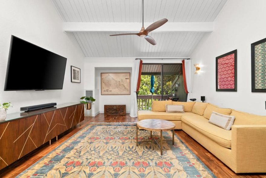 Tucked inside the peaceful and private Shelter Lagoon enclave, this beautifully remodeled townhome offers resort-style living in the heart of Santa Cruz with a rare feature you won't find elsewhere: a scenic trail through Neary Lagoon that leads you all the way to the beach without ever stepping onto a street. This 2-bedroom, 2-bath home has been thoughtfully upgraded with a highly desirable floor plan and custom finishes. The stunning kitchen remodel includes quartz countertops, new appliances, and premium features like pull-out shelving and soft-close drawers. Perfect for both everyday living and entertaining. Enjoy vaulted open-beam ceilings, and a private deck overlooking the lush grounds and sparkling pool. With no one above or below, you'll appreciate the privacy. Just a short walk through nature brings you to the Santa Cruz Wharf, Steamer Lane, West Cliff paths, and the Beach Boardwalk. You're also walking distance to downtown Santa Cruz, minutes to UCSC, and enjoy easy commuter access. The resort-like community amenities include a pool, tennis and pickleball courts, EV charging, and beautiful greenbelts and lagoon trails. A rare gem that blends convenience, coastal living, and natural beauty, move-in ready and truly special.