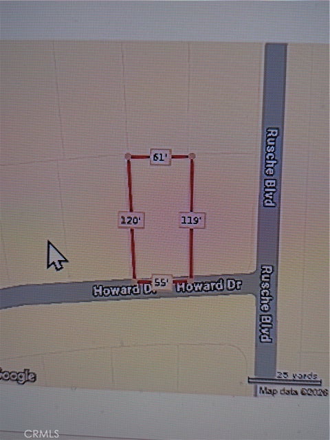 Photo of 0 Howard, California City, CA 93505 (MLS # SR26187534)